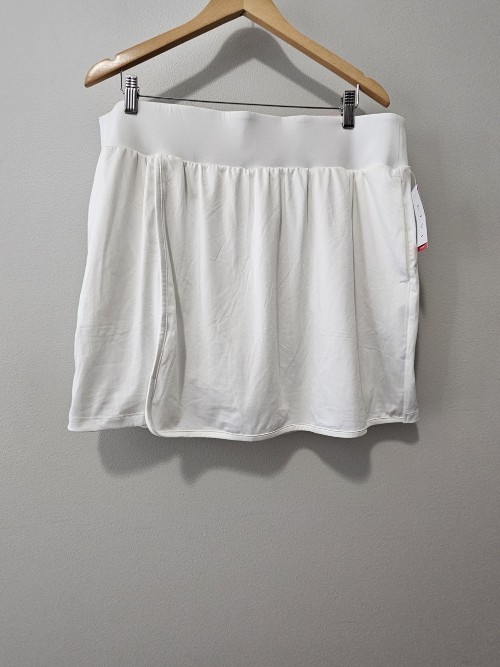 Lane Bryant White Athletic Skorts